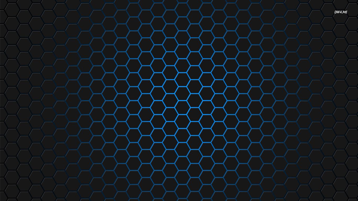 Futuristic Dark Hexagon 10K Wallpapers