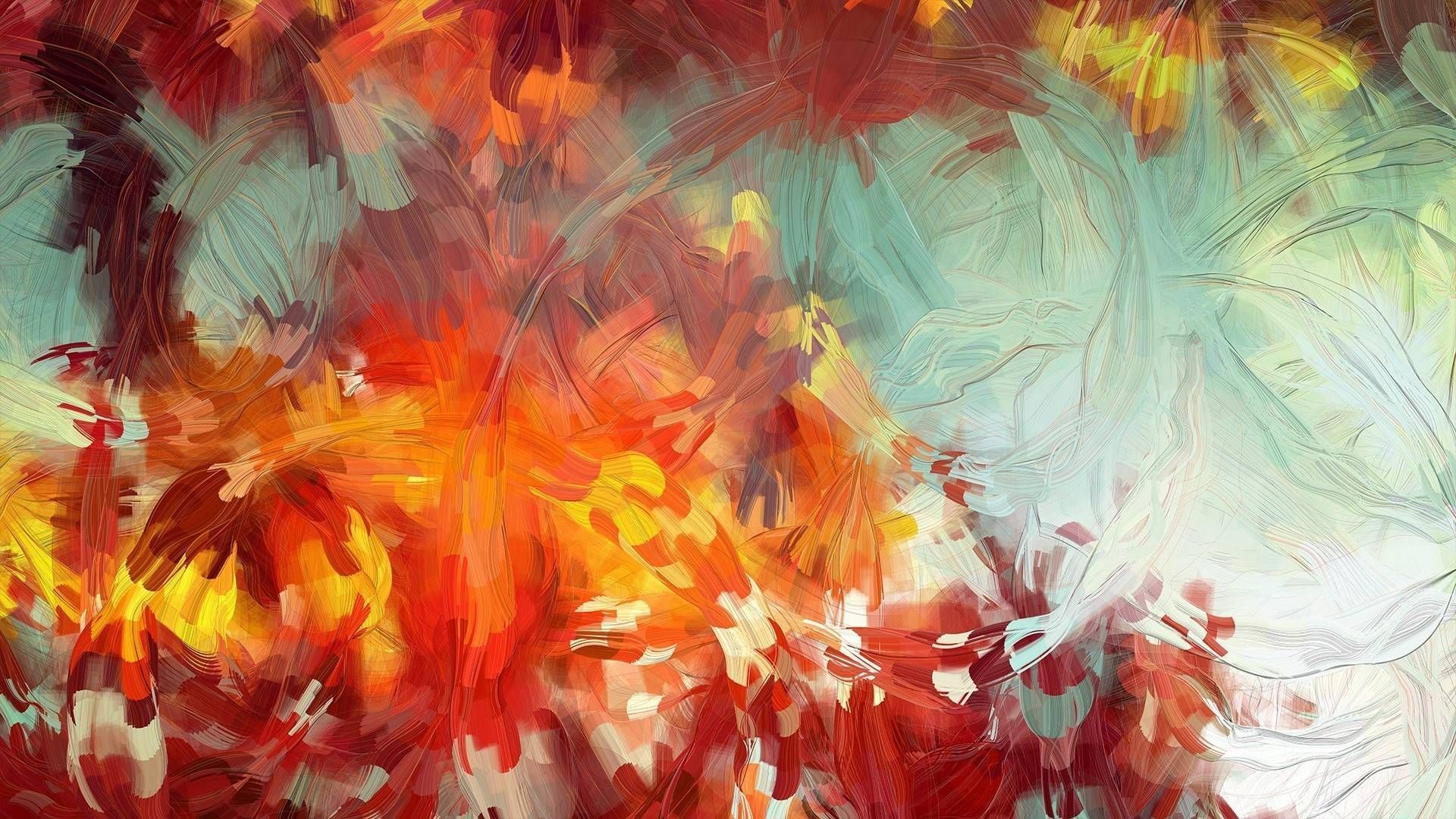 Abstract Paint 4K Art 2021 Wallpapers