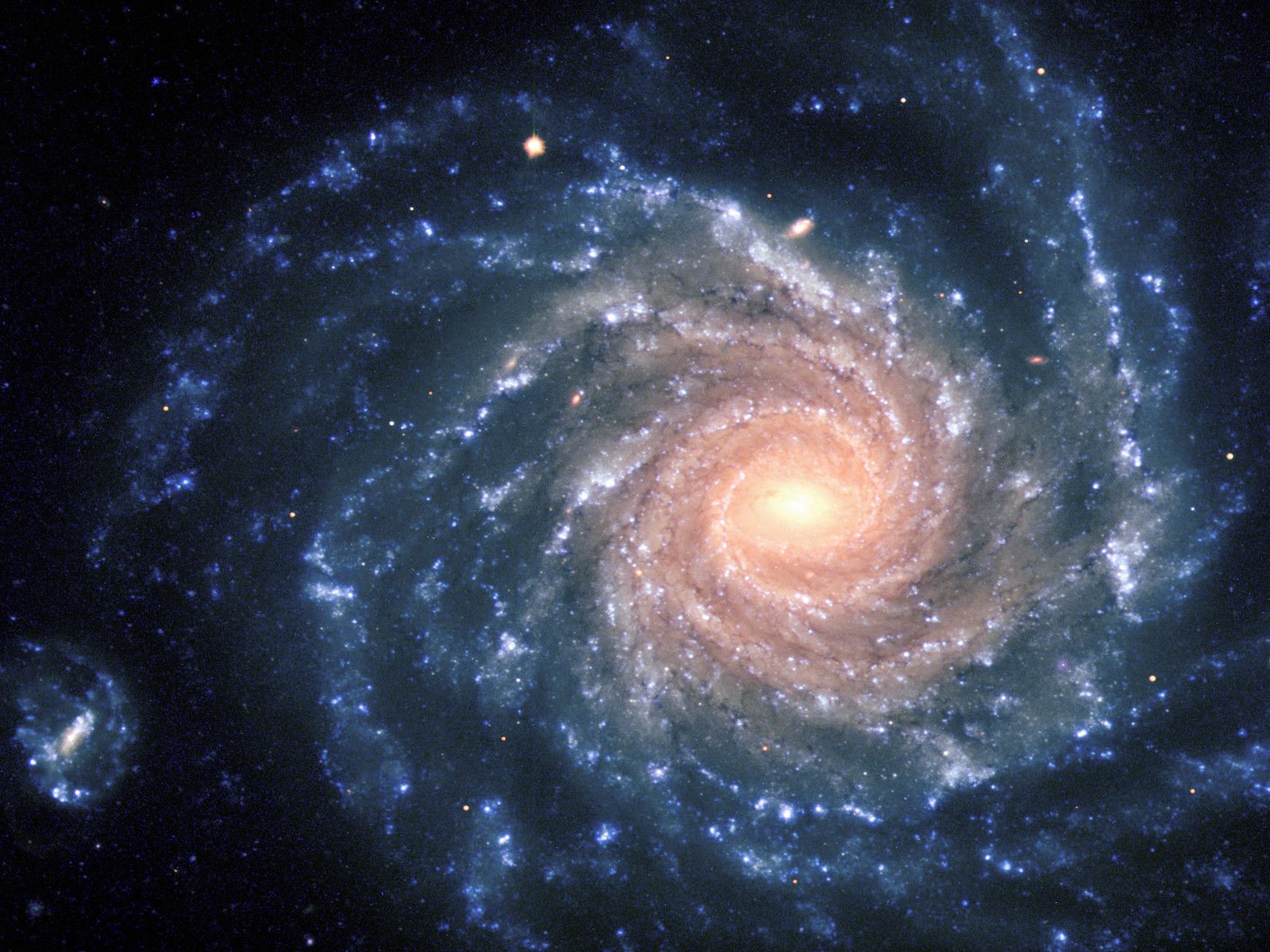 Spiral Galaxy Abstract 4K Wallpapers