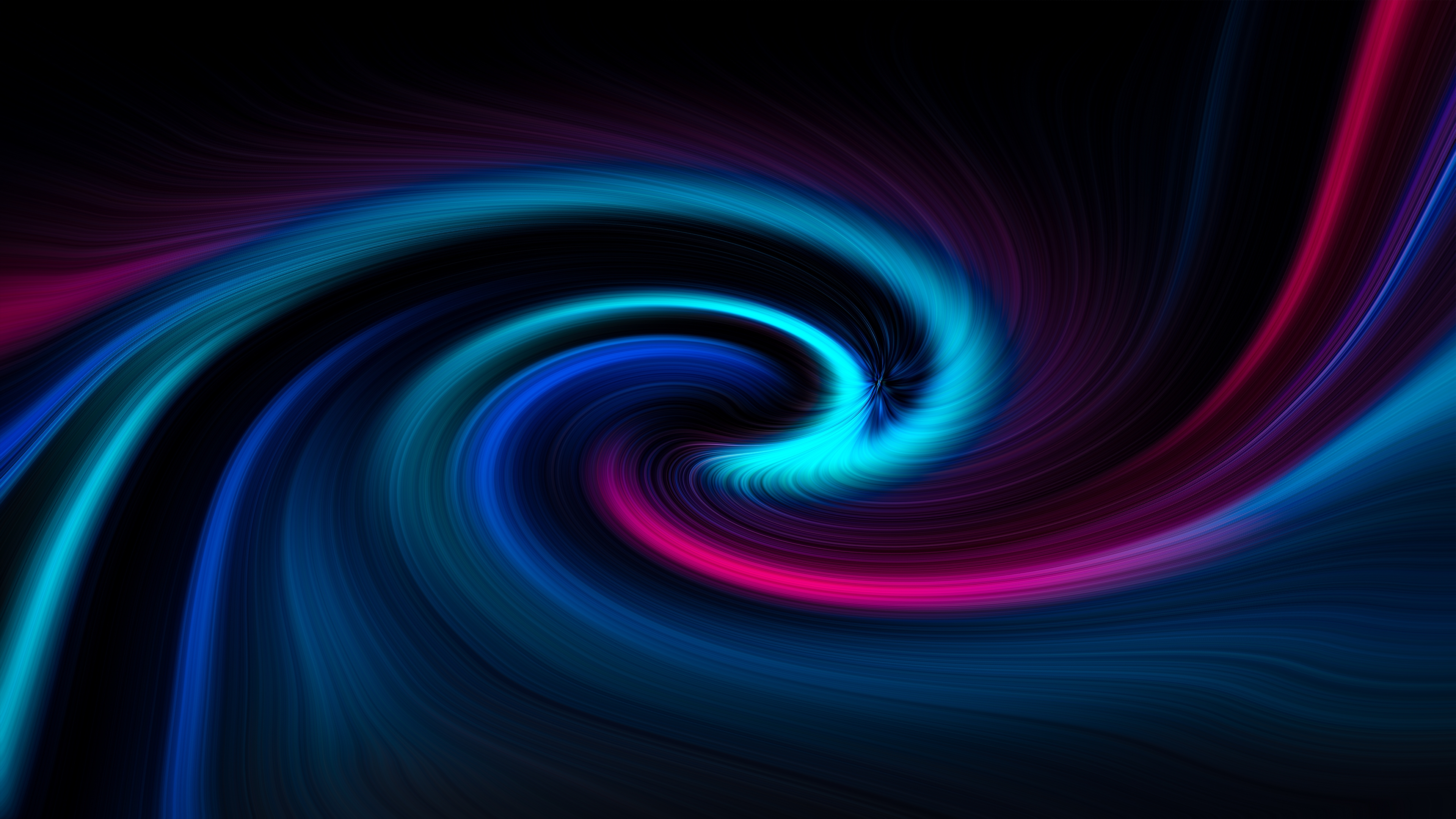 Spiral Galaxy Abstract 4K Wallpapers