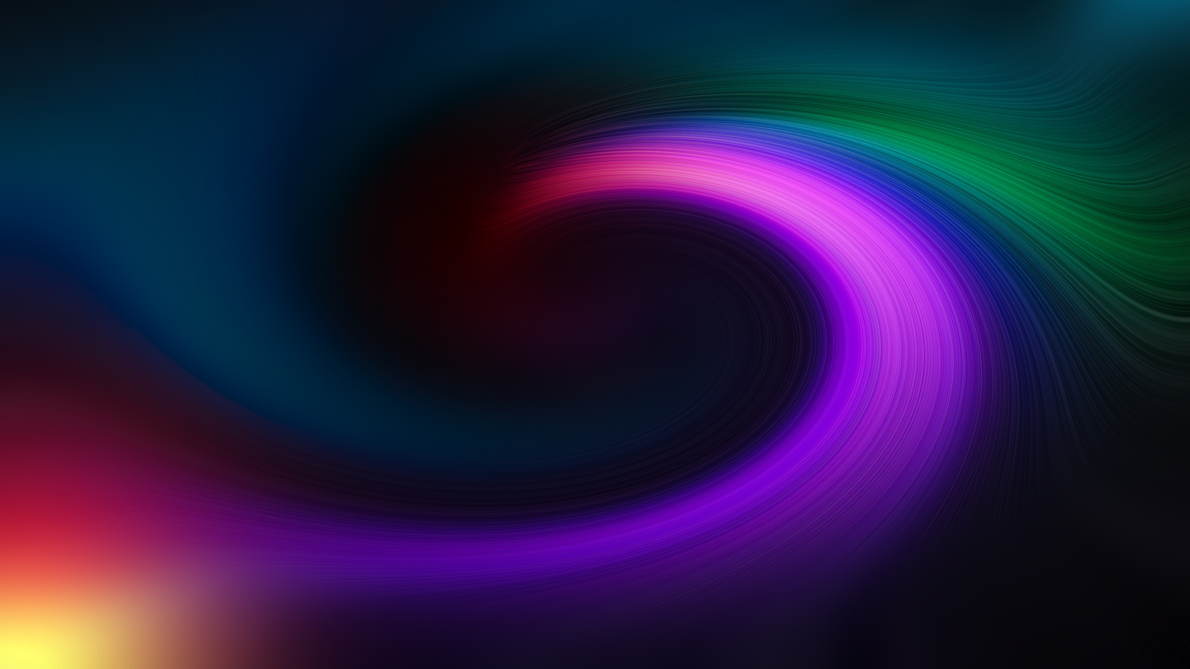 Spiral Galaxy Abstract 4K Wallpapers