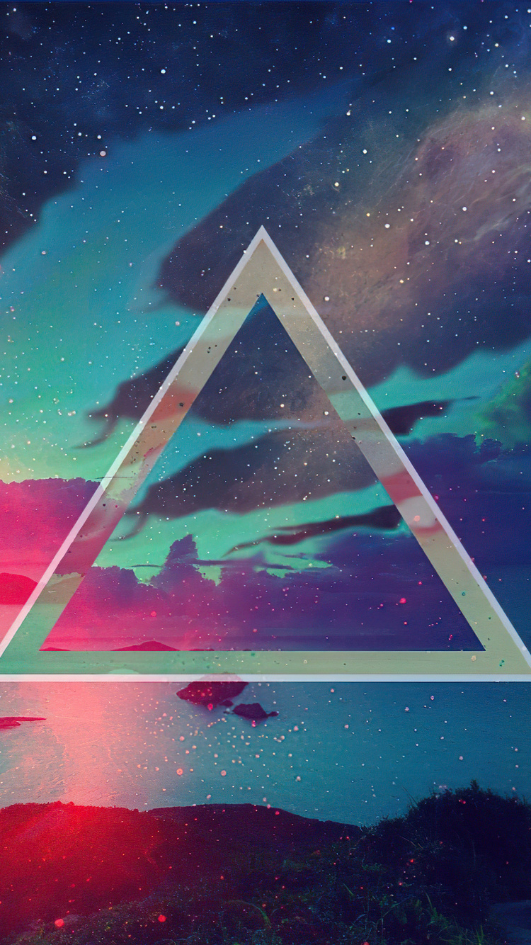 Triangles Abstract Sky Wallpapers