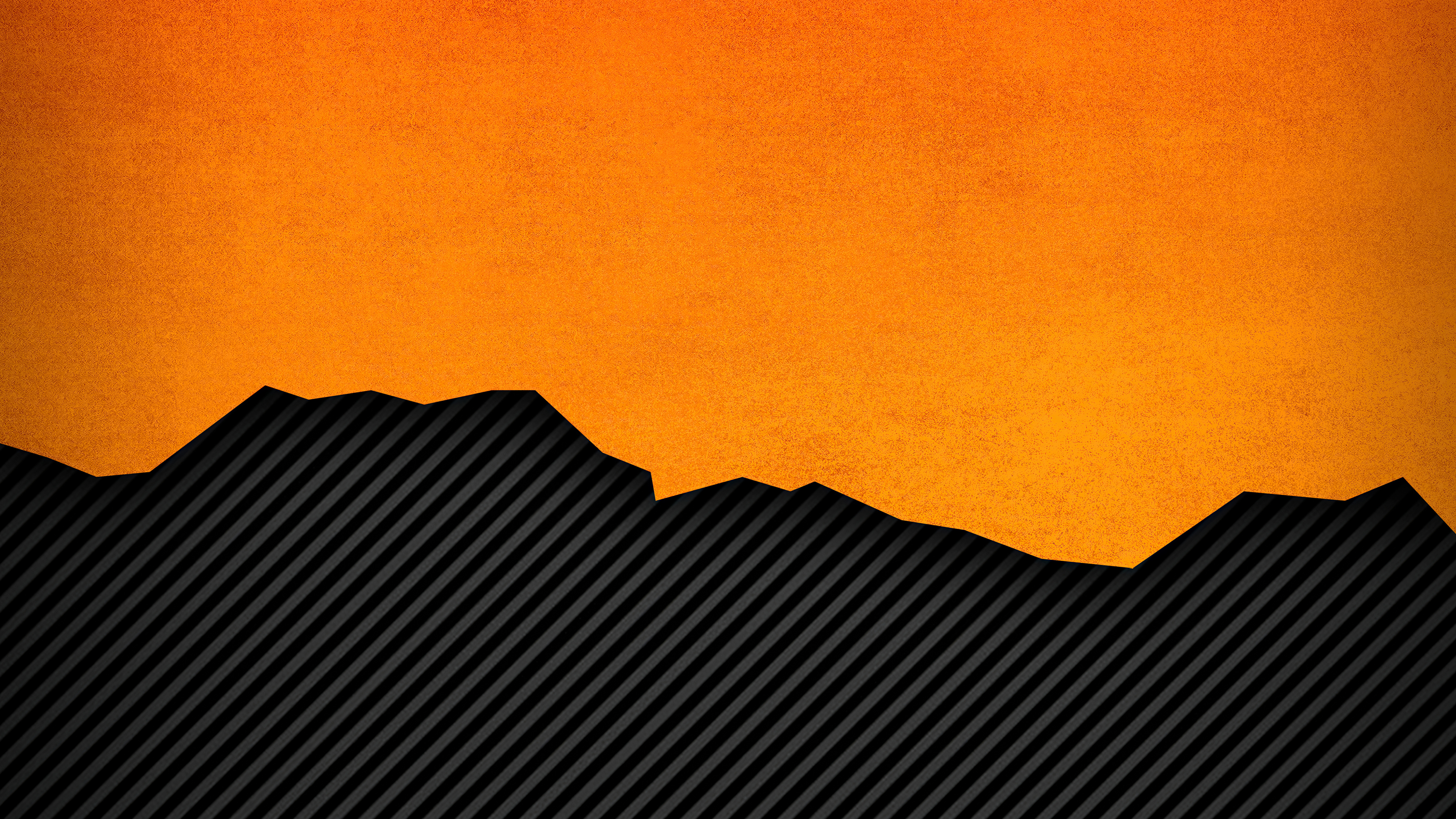 Abstract 4K Orange Dark Colors Wallpapers