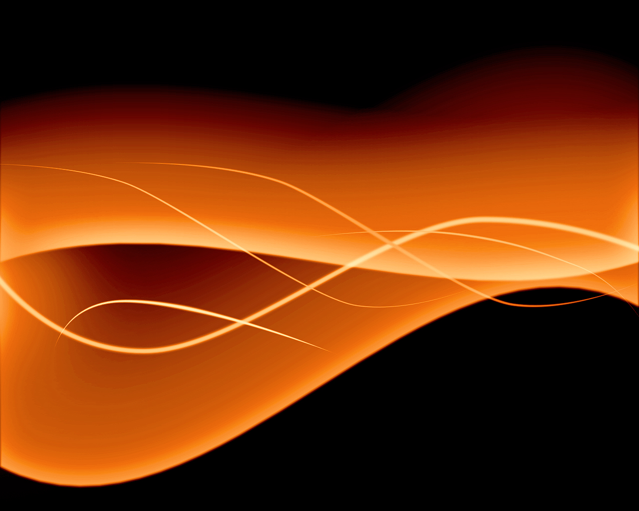 Abstract 4K Orange Dark Colors Wallpapers