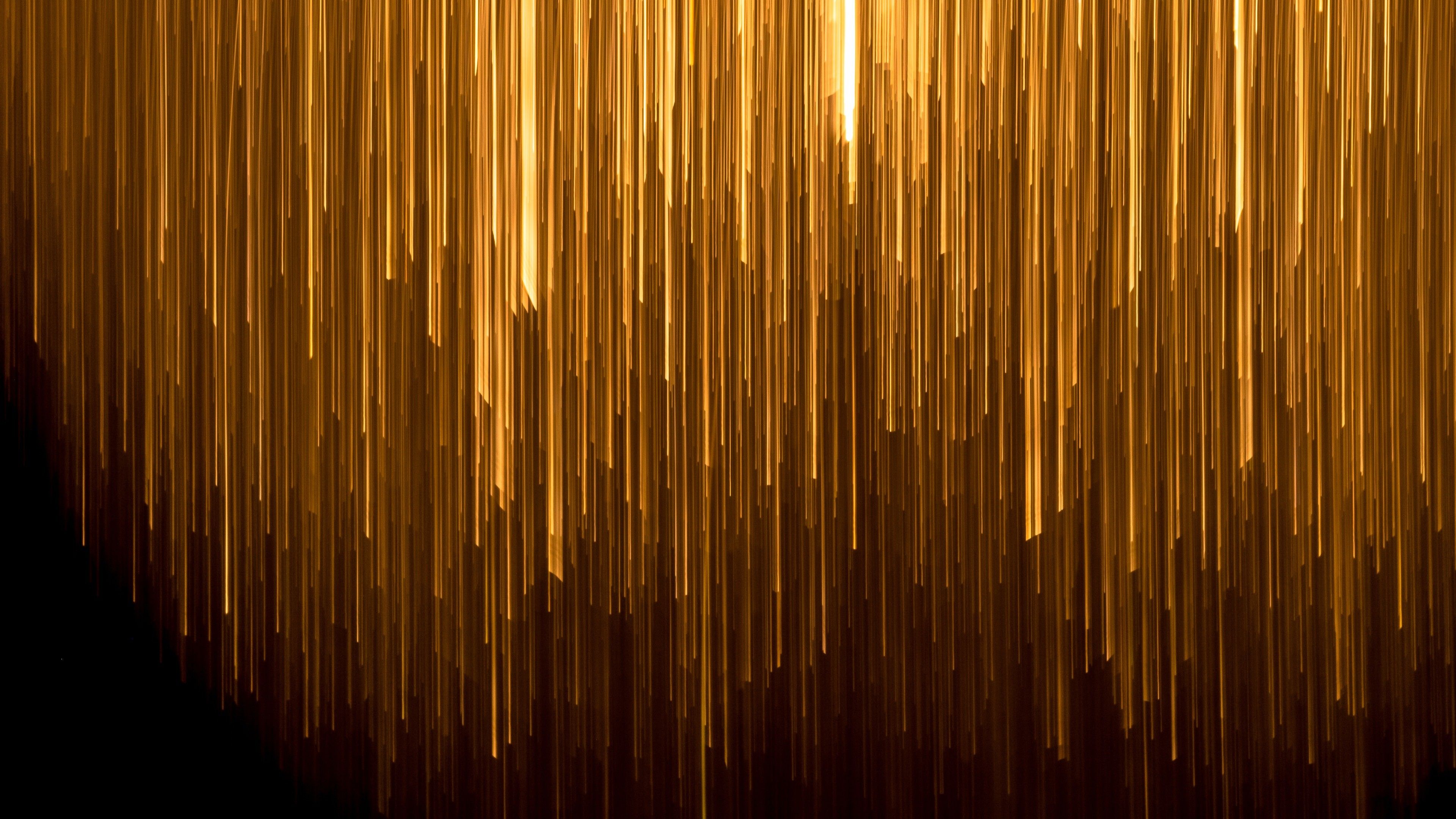 Abstract 4K Orange Dark Colors Wallpapers