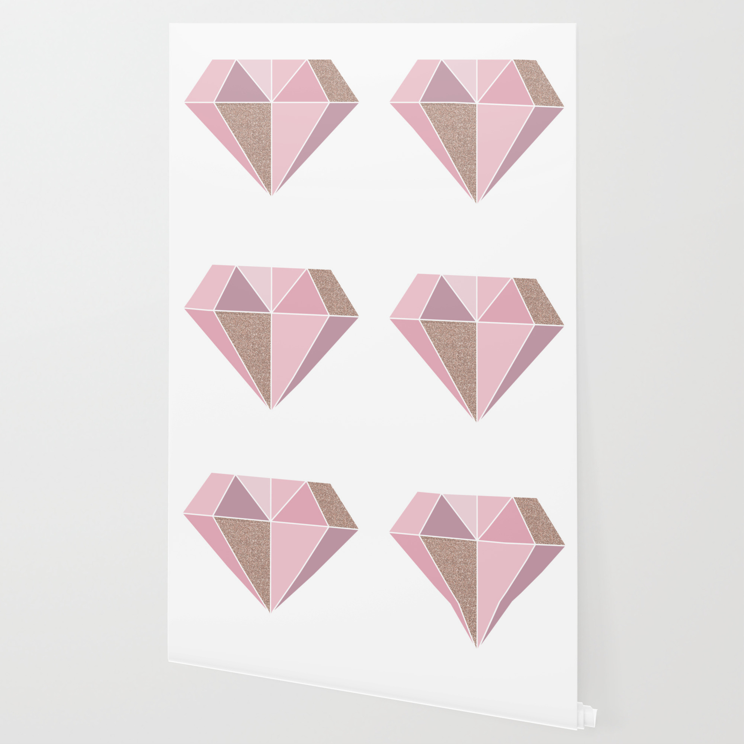 Pink Shapes Shades Wallpapers