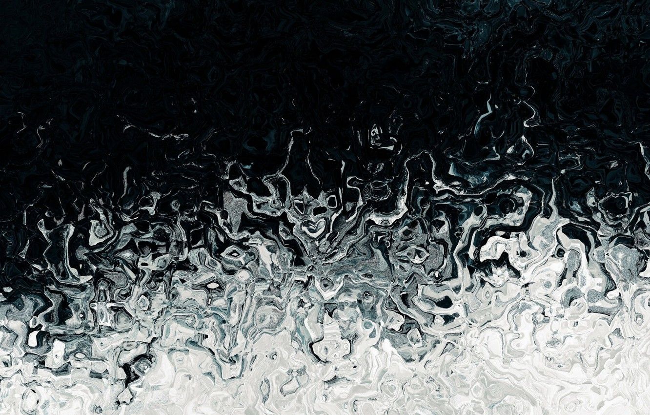 Black Color Liquid 4K Wallpapers