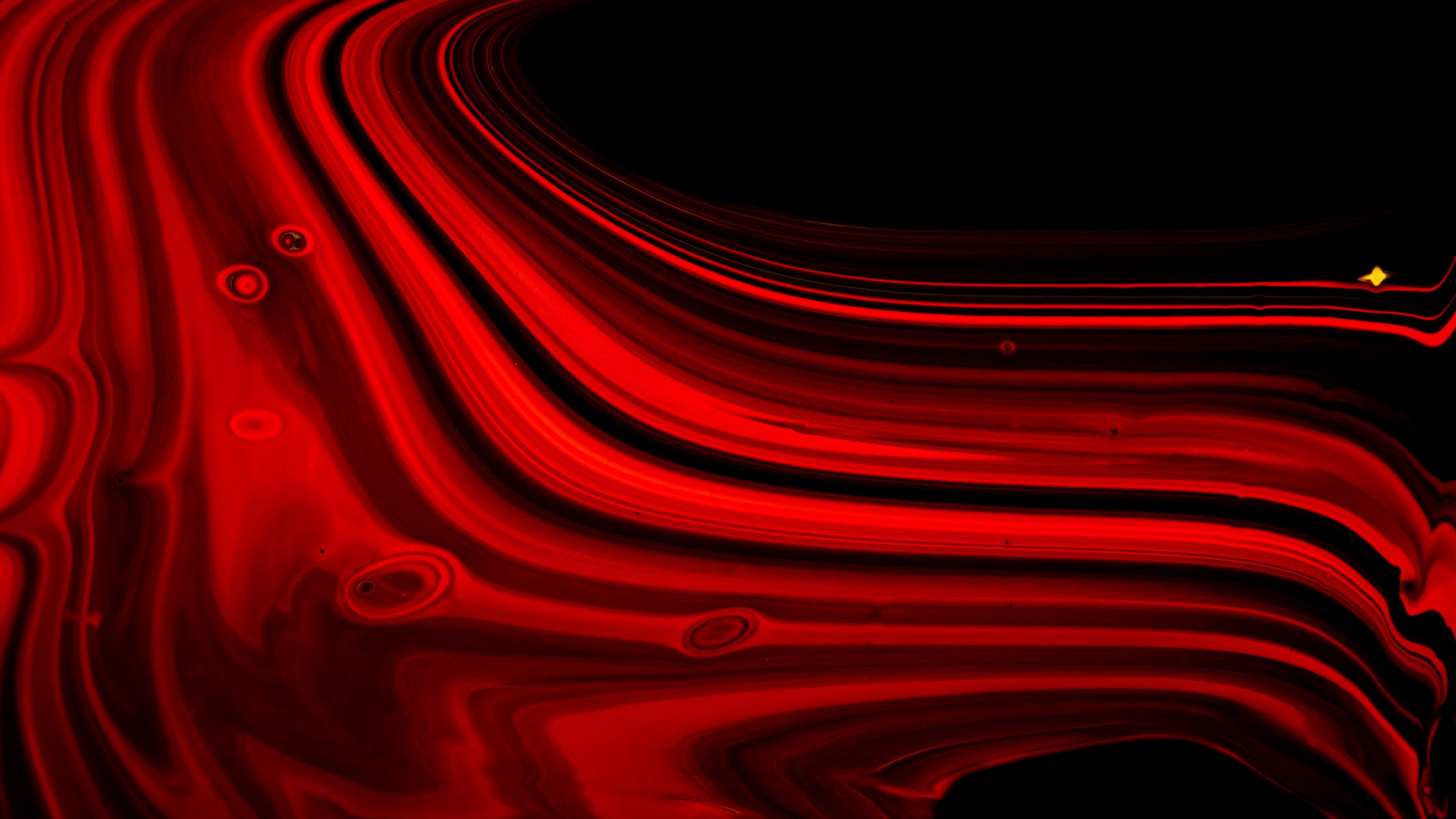 Black Color Liquid 4K Wallpapers