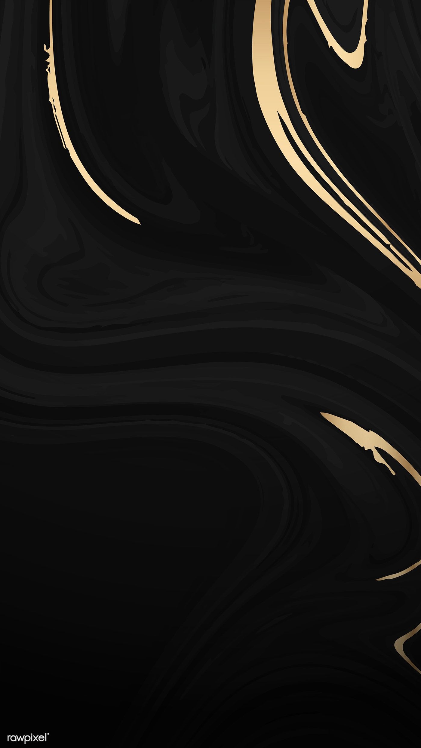 Black Color Liquid 4K Wallpapers