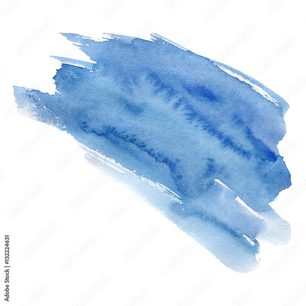 Blue White Paint Liquid Stains Wallpapers