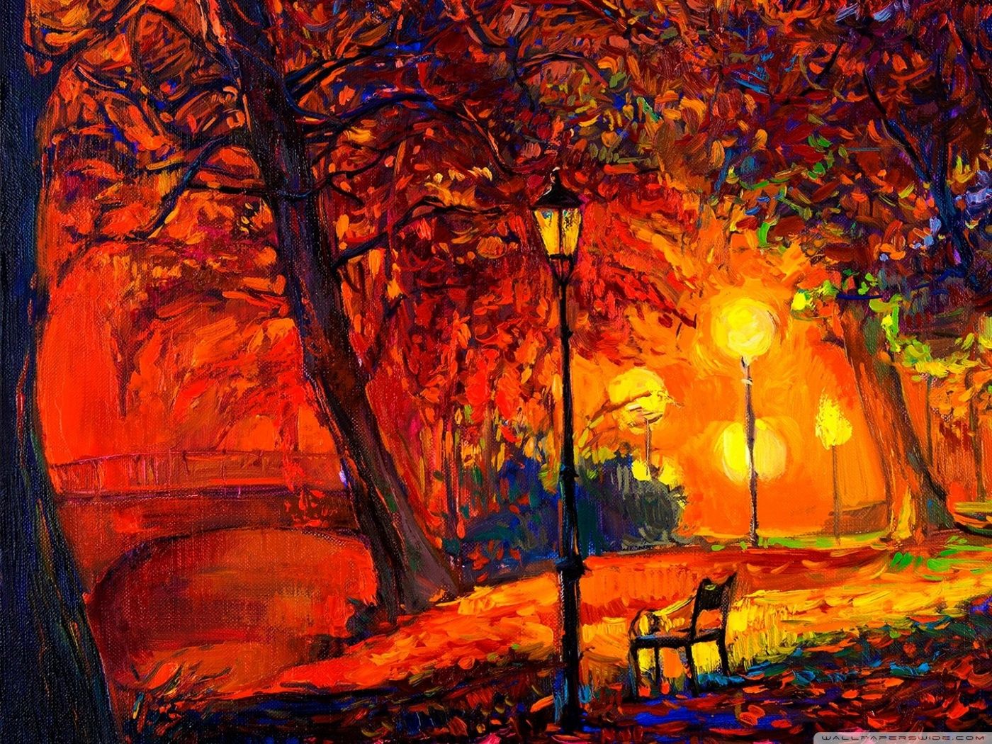 Colorful 4K New Art Painting Wallpapers