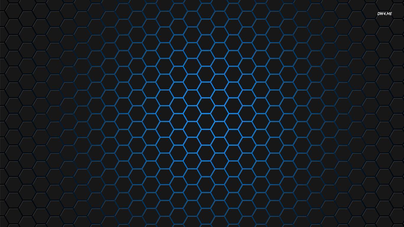 Pink Blue 4K Hexagon Wallpapers