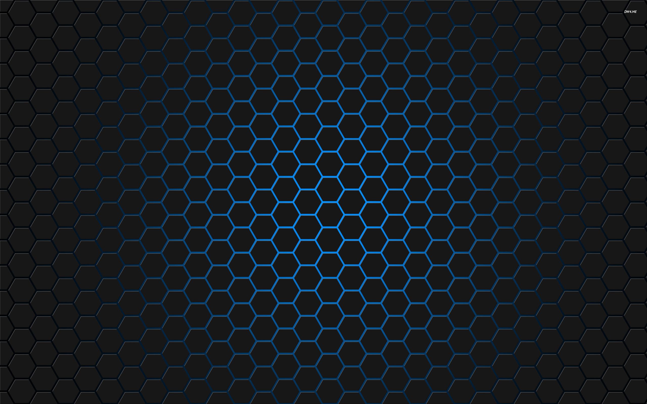 Pink Blue 4K Hexagon Wallpapers