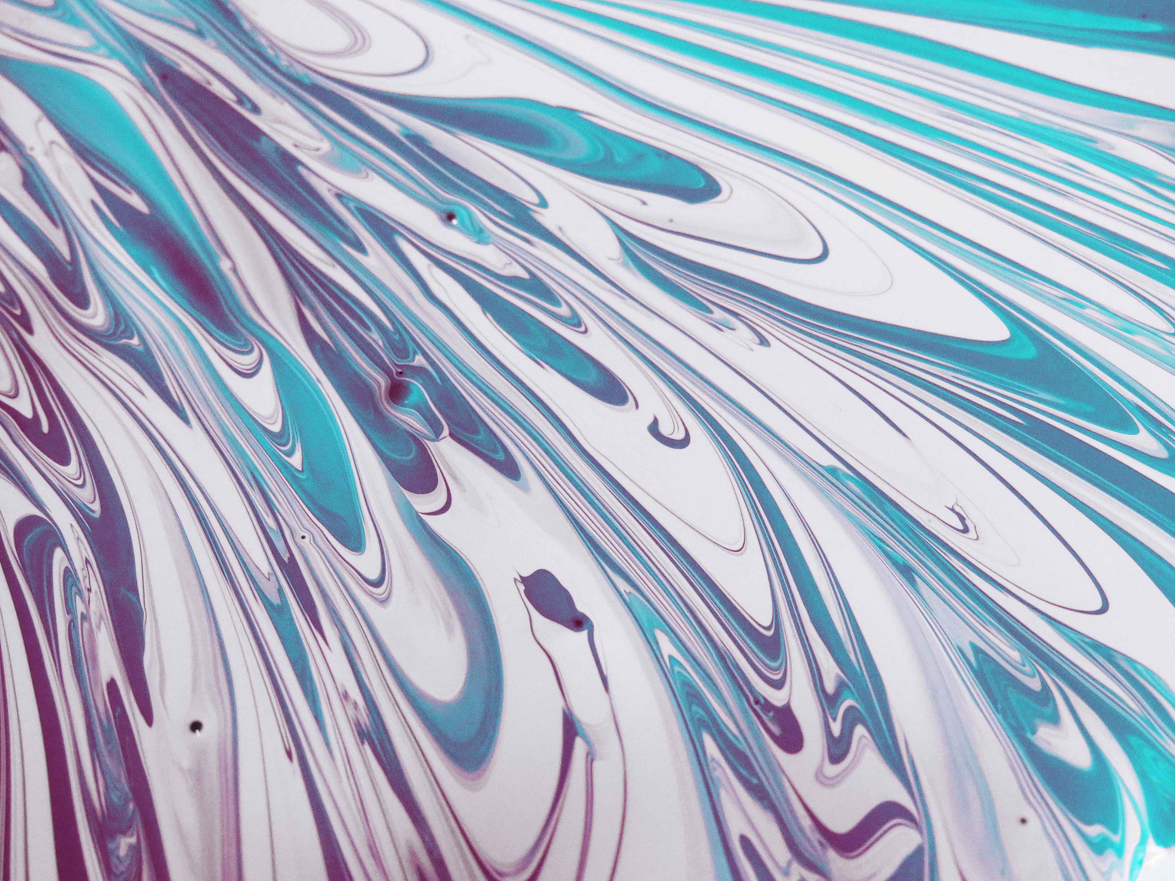 Blue Swirl Abstract Art Wallpapers