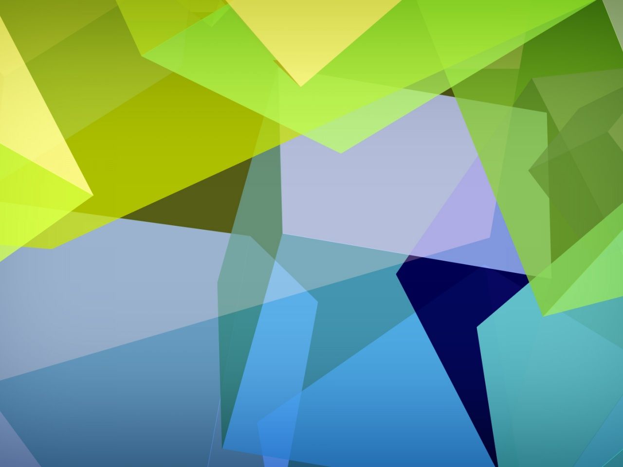 Multiple Geometry Blue Shapes Wallpapers