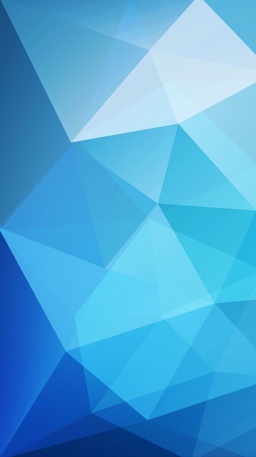 Multiple Geometry Blue Shapes Wallpapers