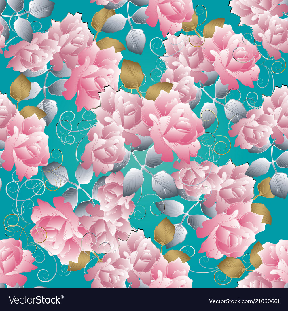 Flowers 3D Pattern Wallpapers