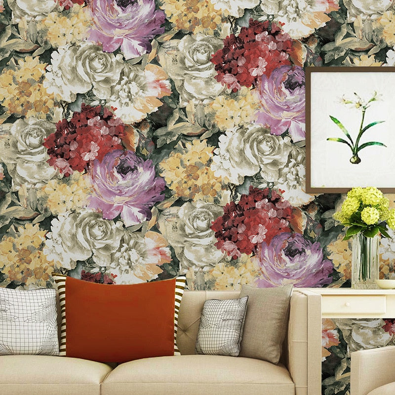 Flowers 3D Pattern Wallpapers