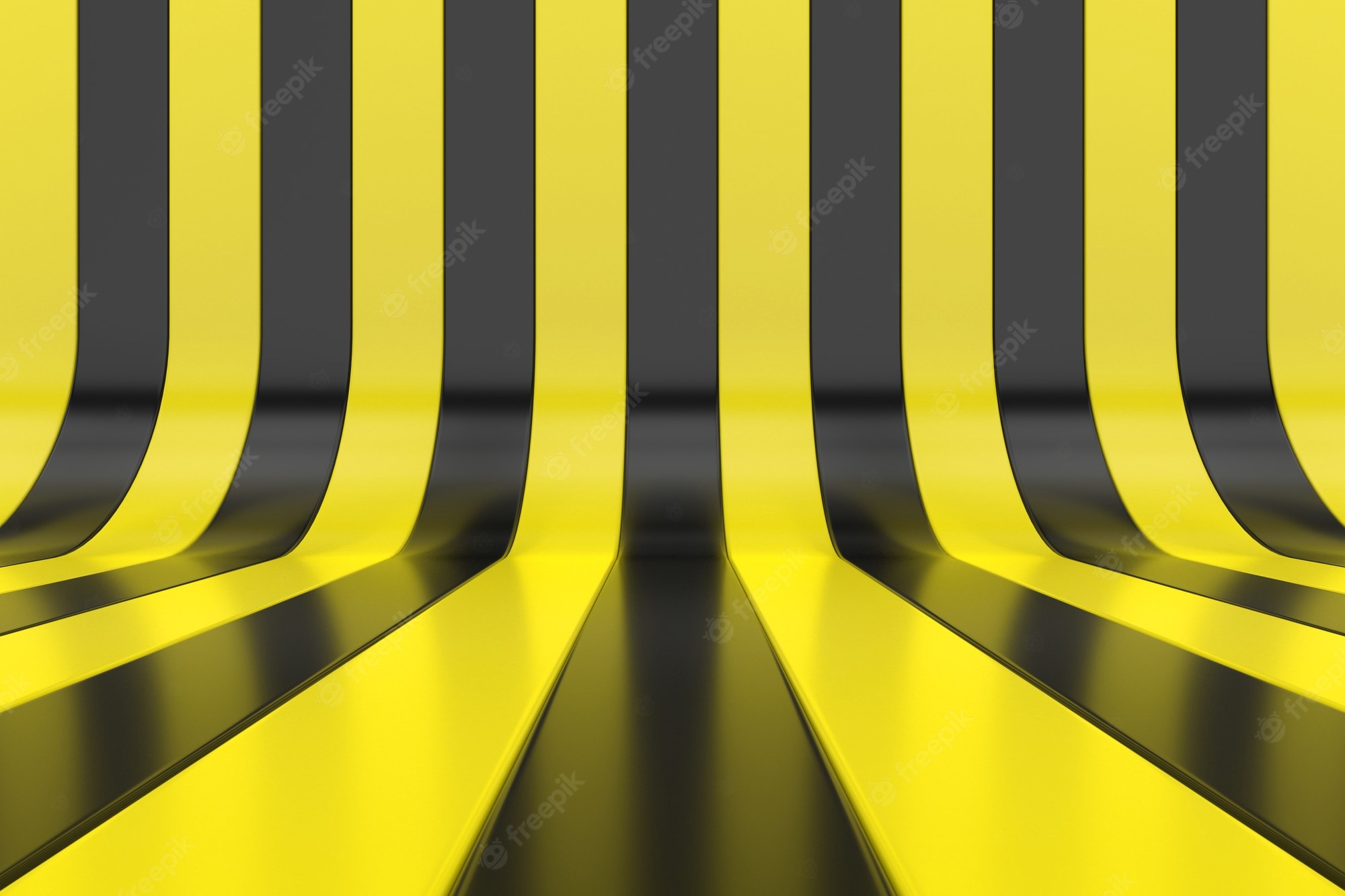 Yellow Stripe Design Wallpapers