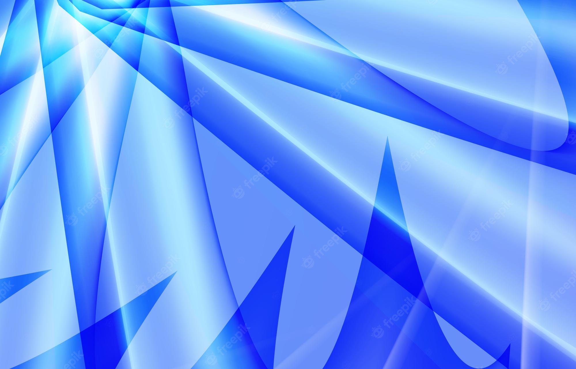 Modern Blue Shade Abstract Wallpapers