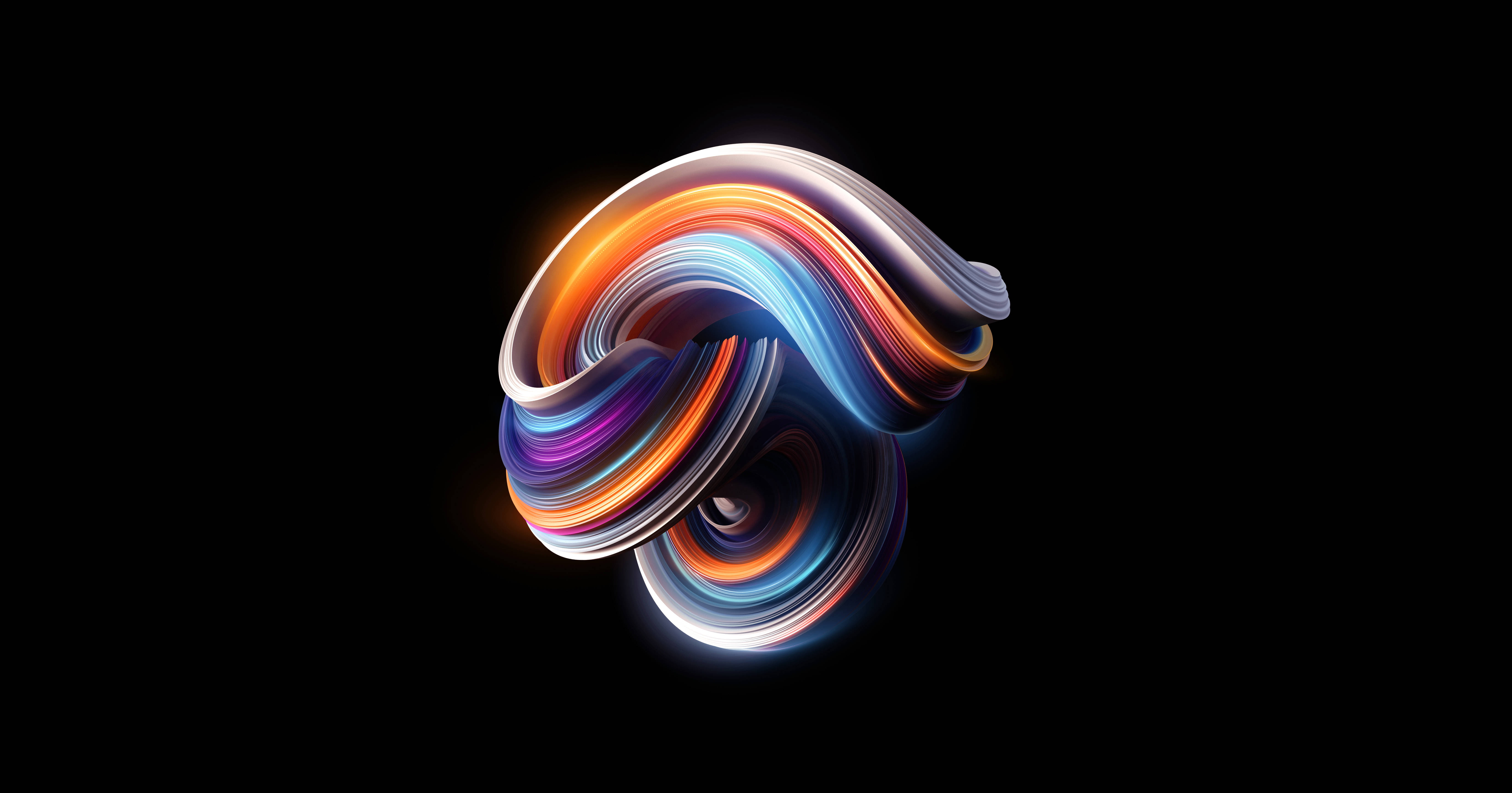 Swirl Multicolor Art Wallpapers