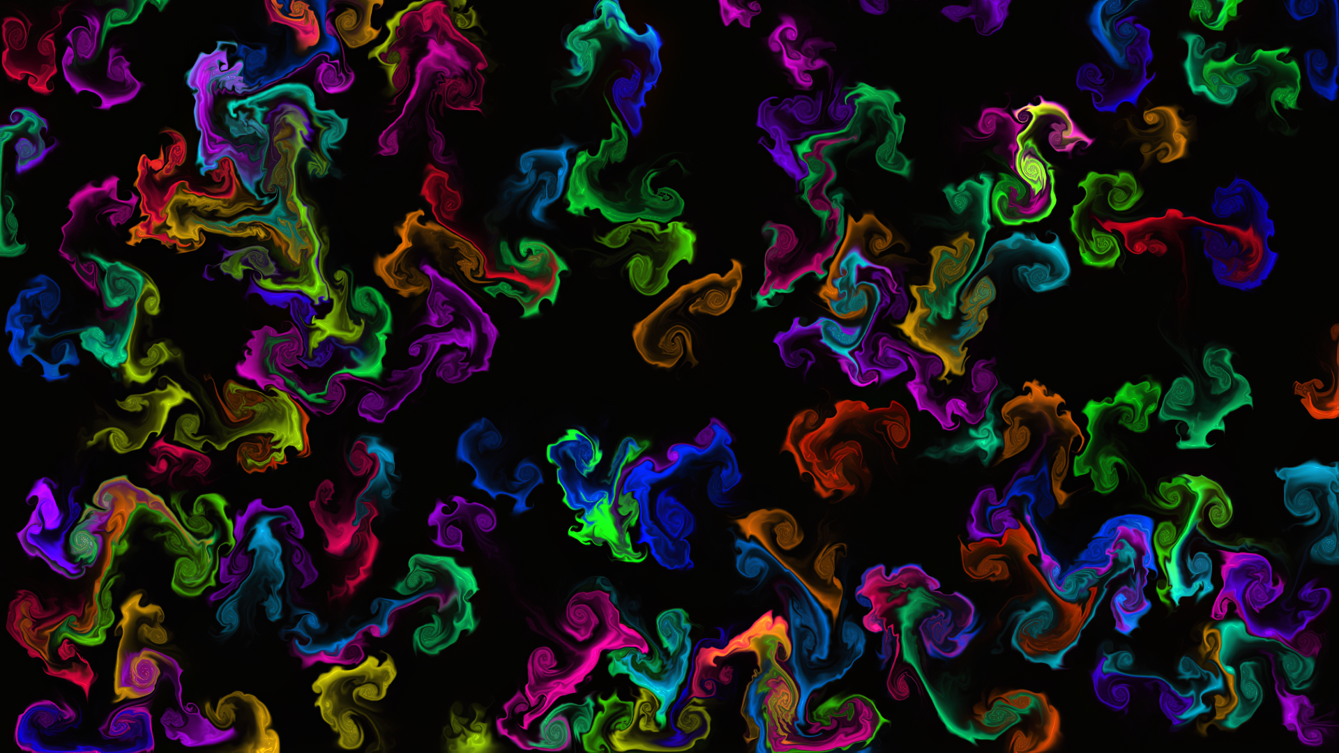 Swirl Multicolor Art Wallpapers