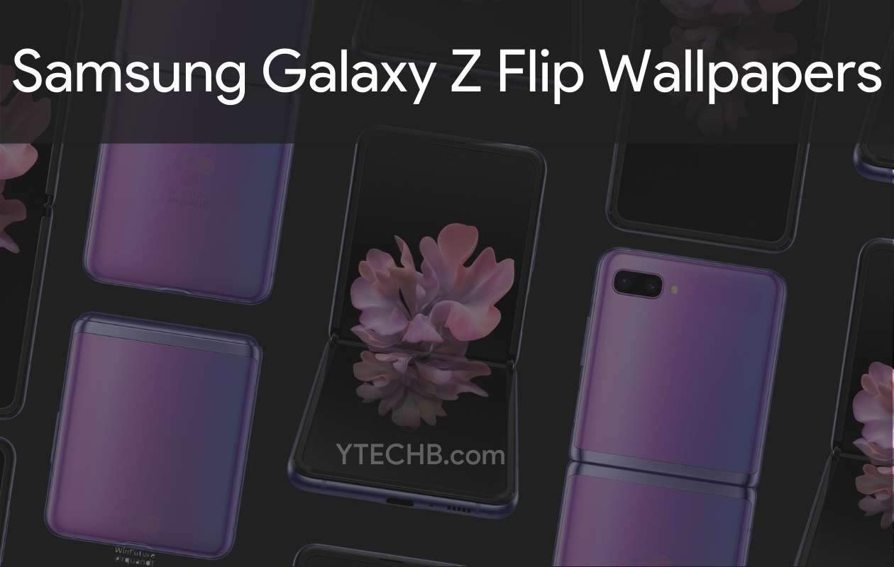 Samsung Galaxy Z Flip Stock Wallpapers