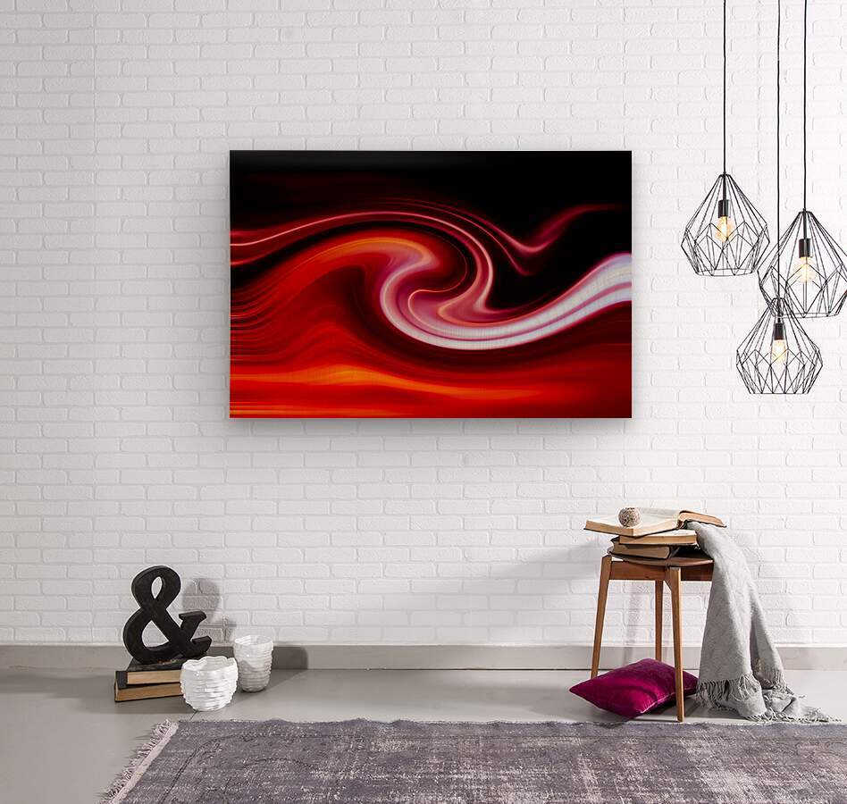 Abstract Fire Waves Art Wallpapers