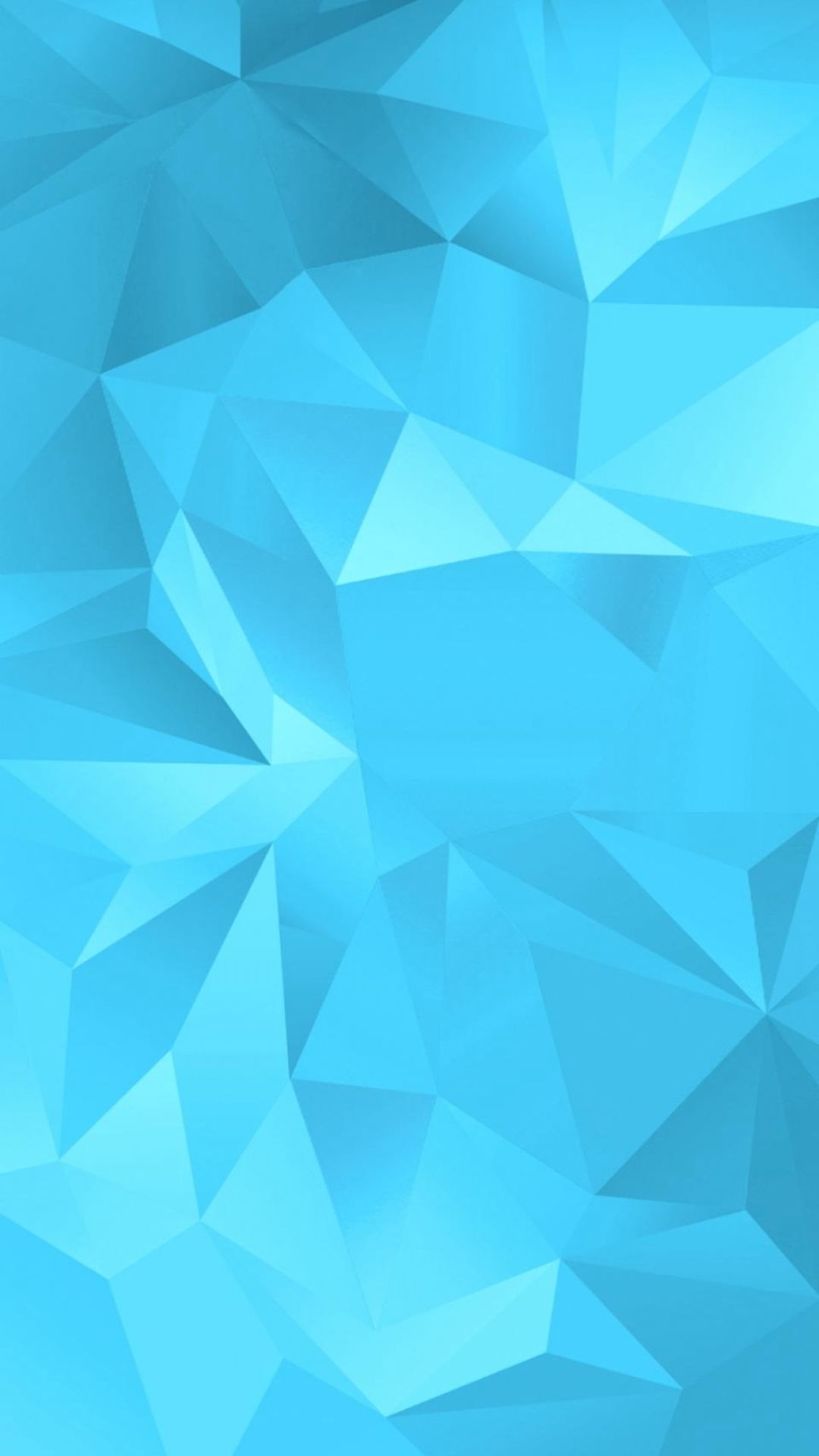 Triangle 8K Blue Pattern Wallpapers