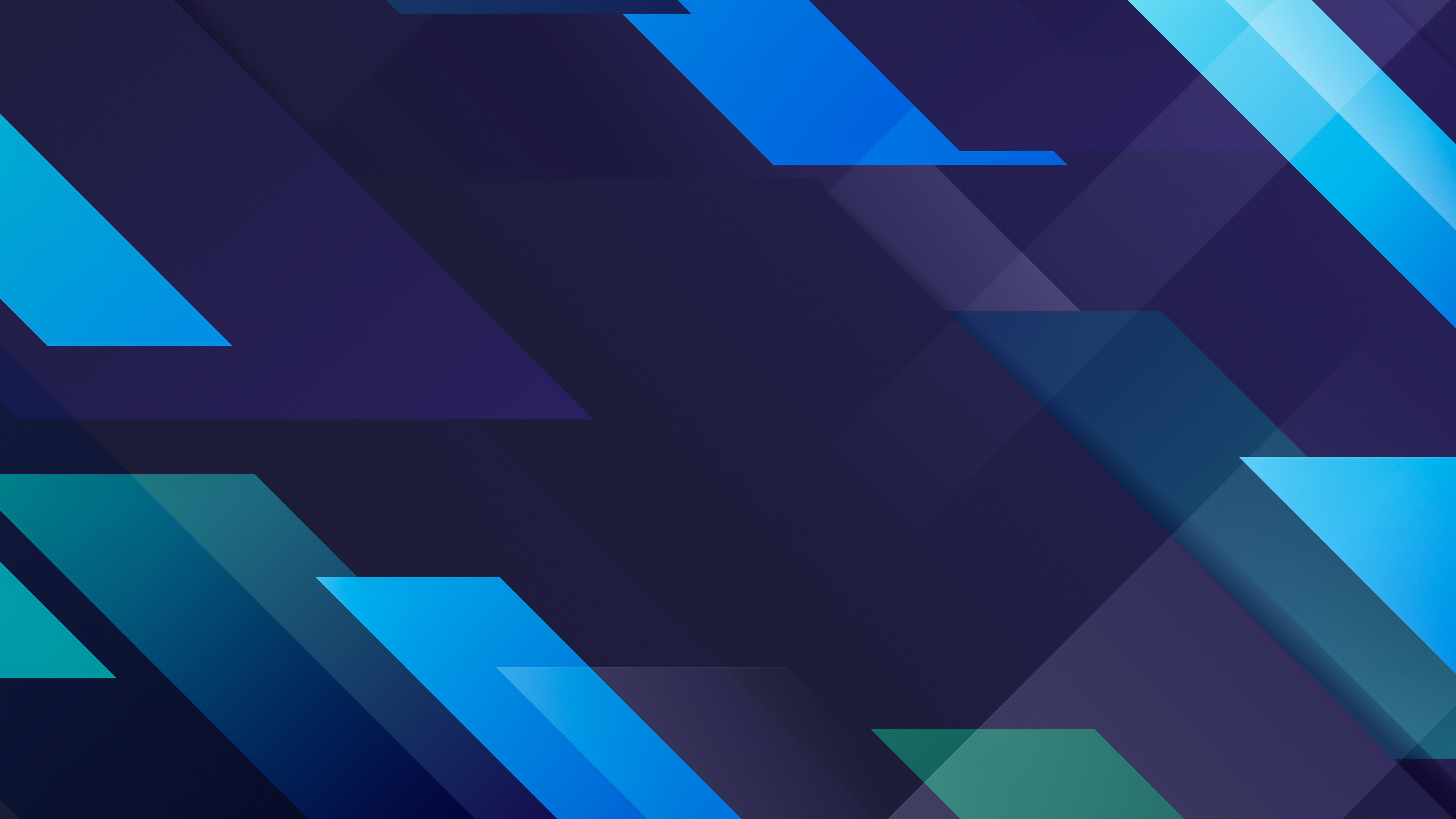 Triangle 8K Blue Pattern Wallpapers