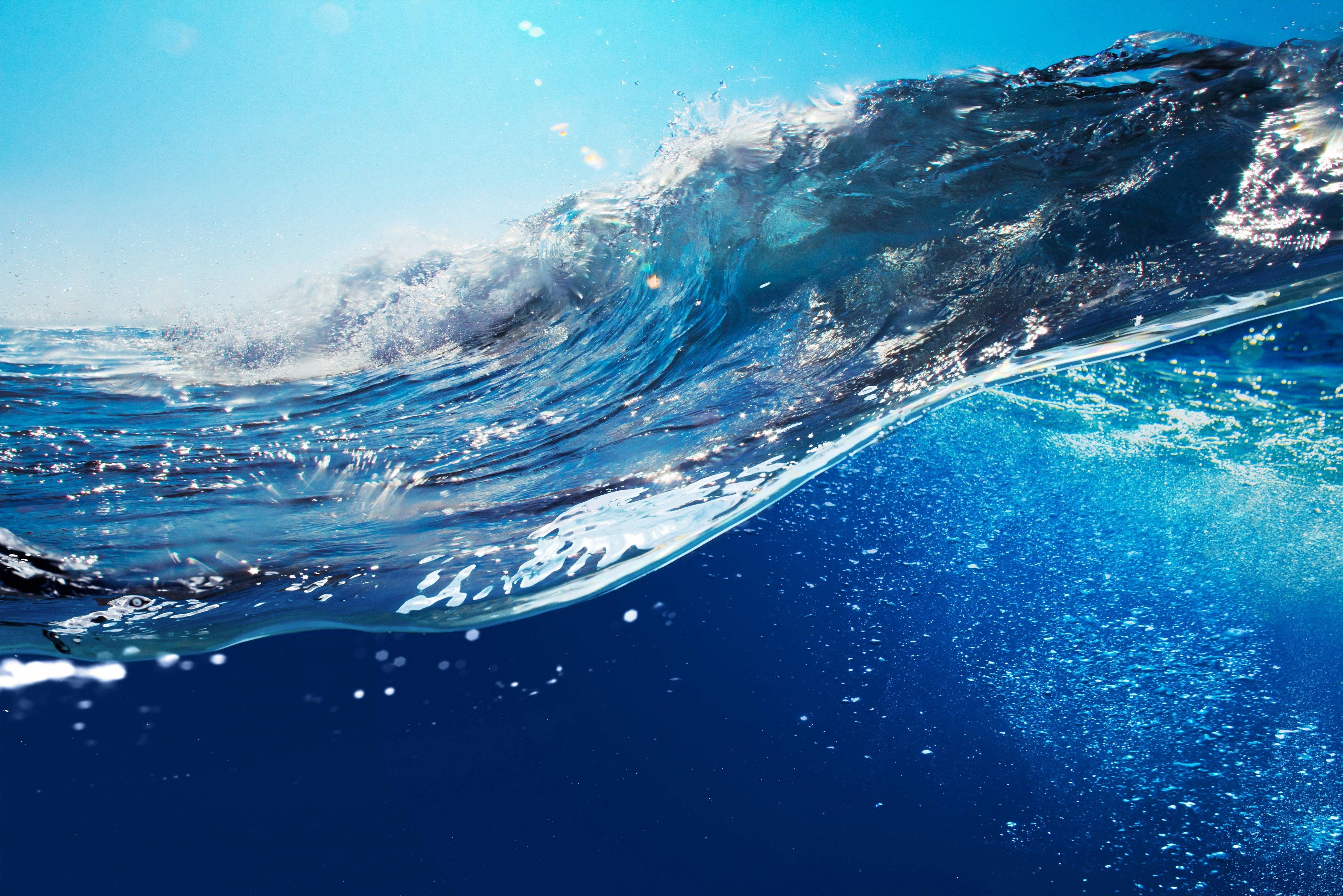 Bluish Wave Wallpapers