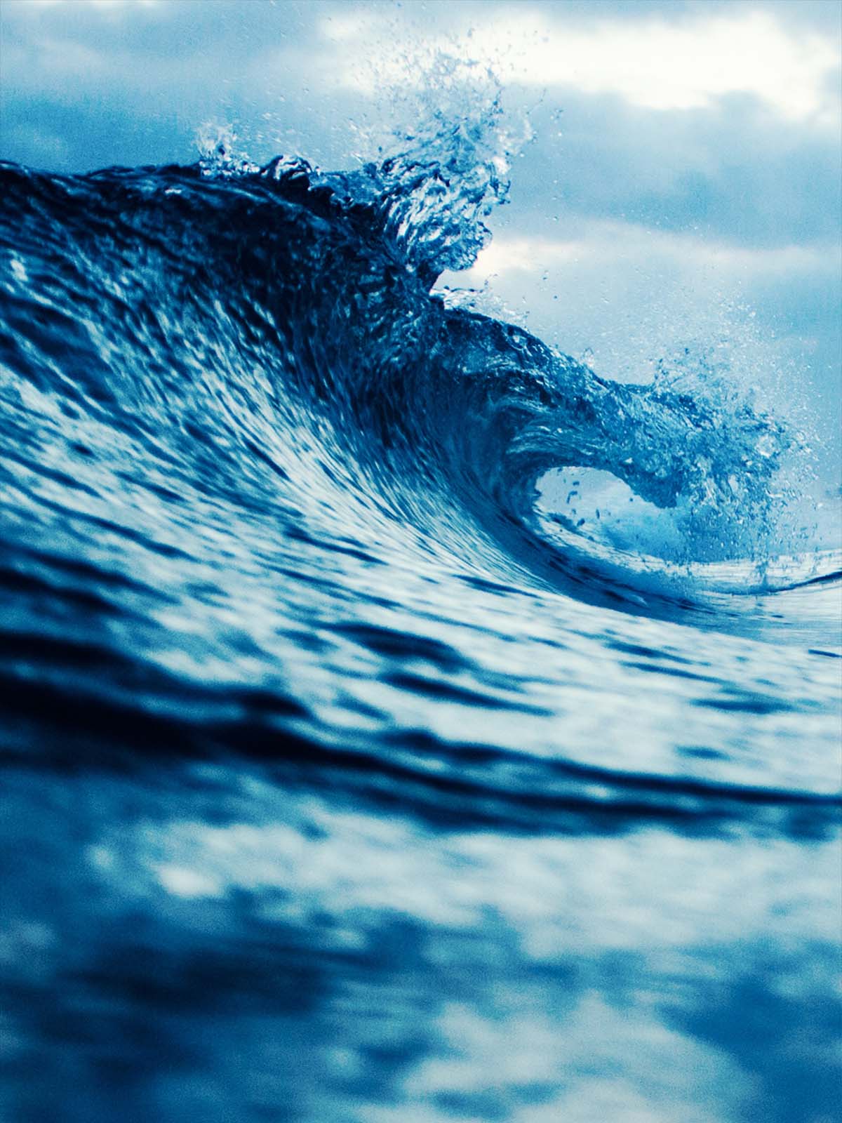 Bluish Wave Wallpapers