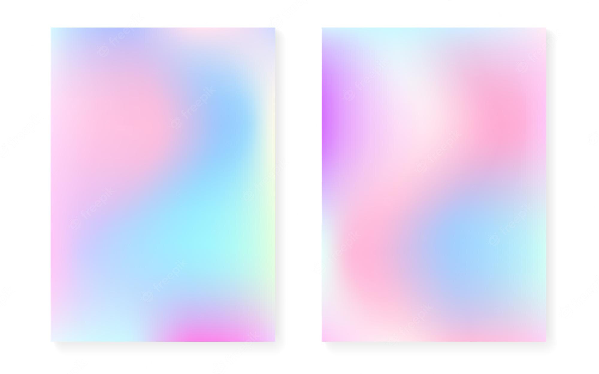 Neon Gradient Minimalist Wallpapers