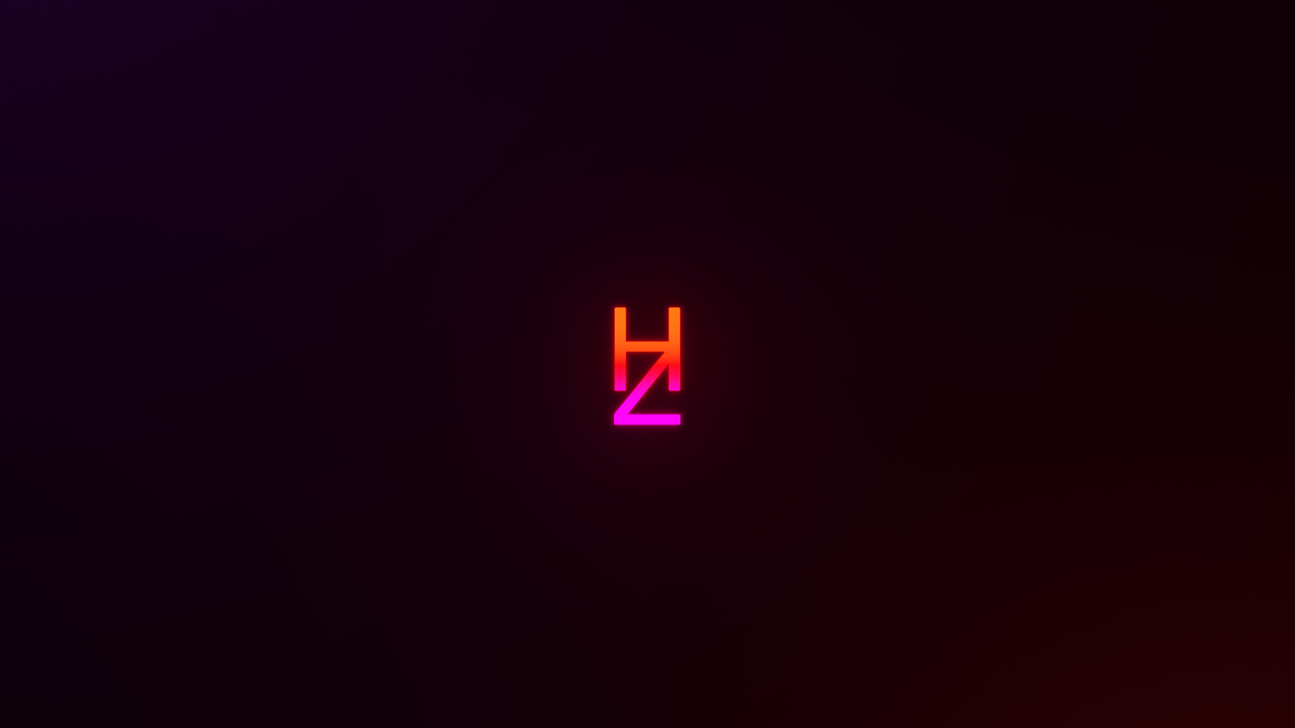 Neon Gradient Minimalist Wallpapers