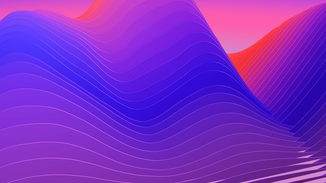 Gradient Wave Wallpapers