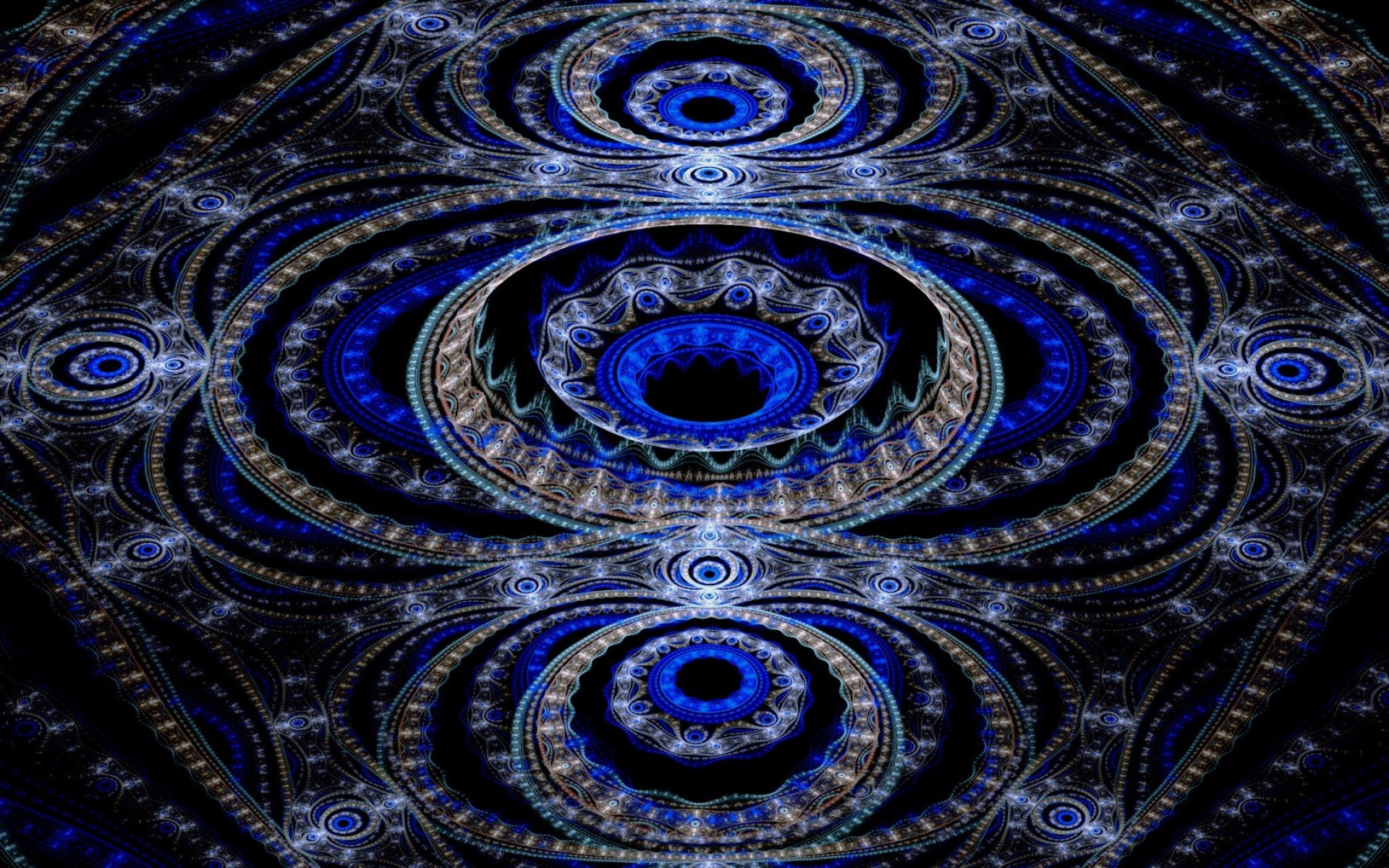 Blue Fractal Wallpapers