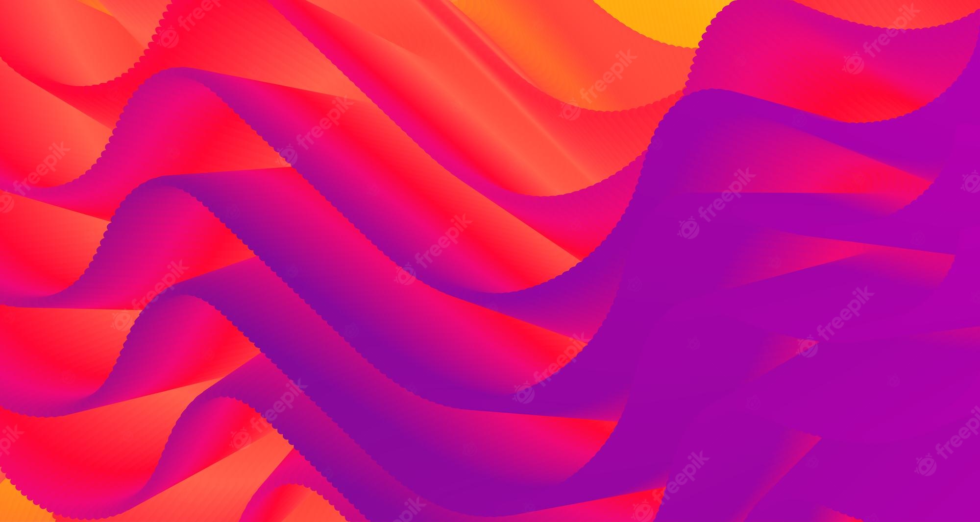 Wave Of Abstract Colors Wallpapers