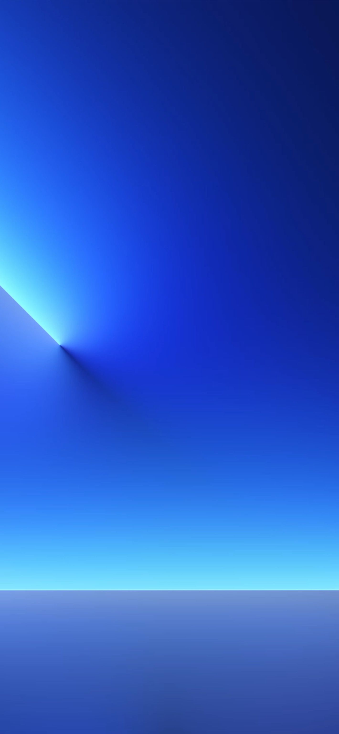 Blue And Light  Ios 13 Wallpapers
