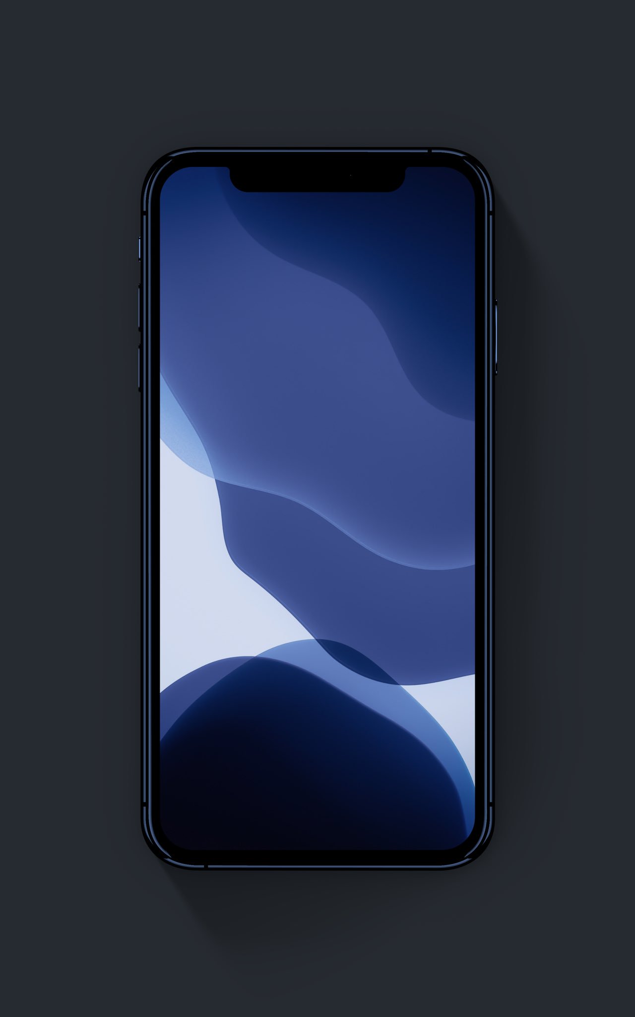 Blue And Light  Ios 13 Wallpapers