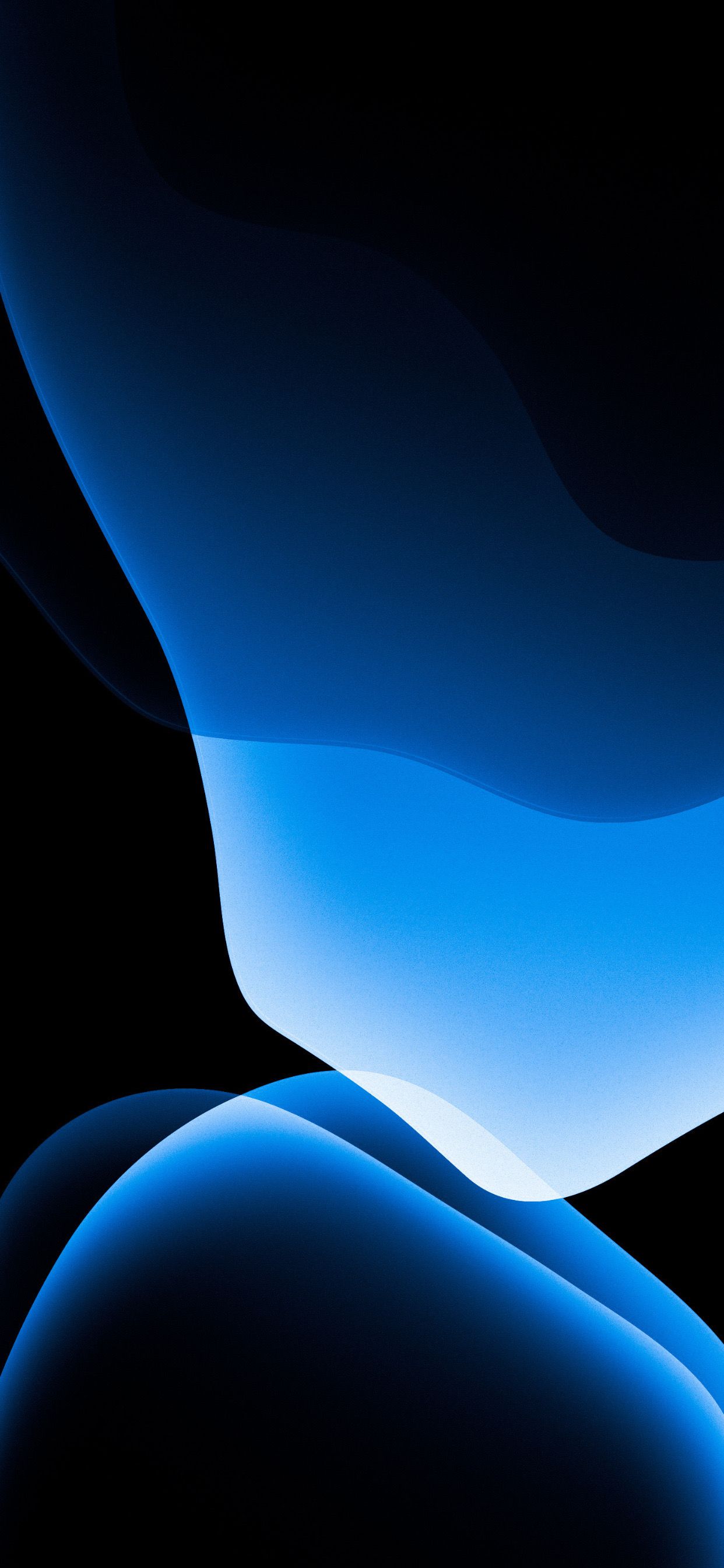 Dark Blue Ios 13 Apple Wallpapers