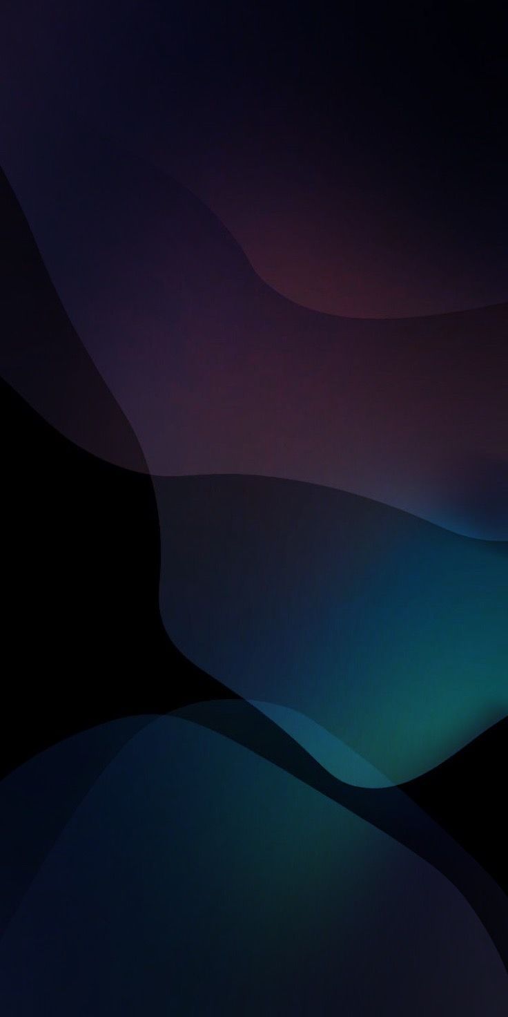 Dark Blue Ios 13 Apple Wallpapers