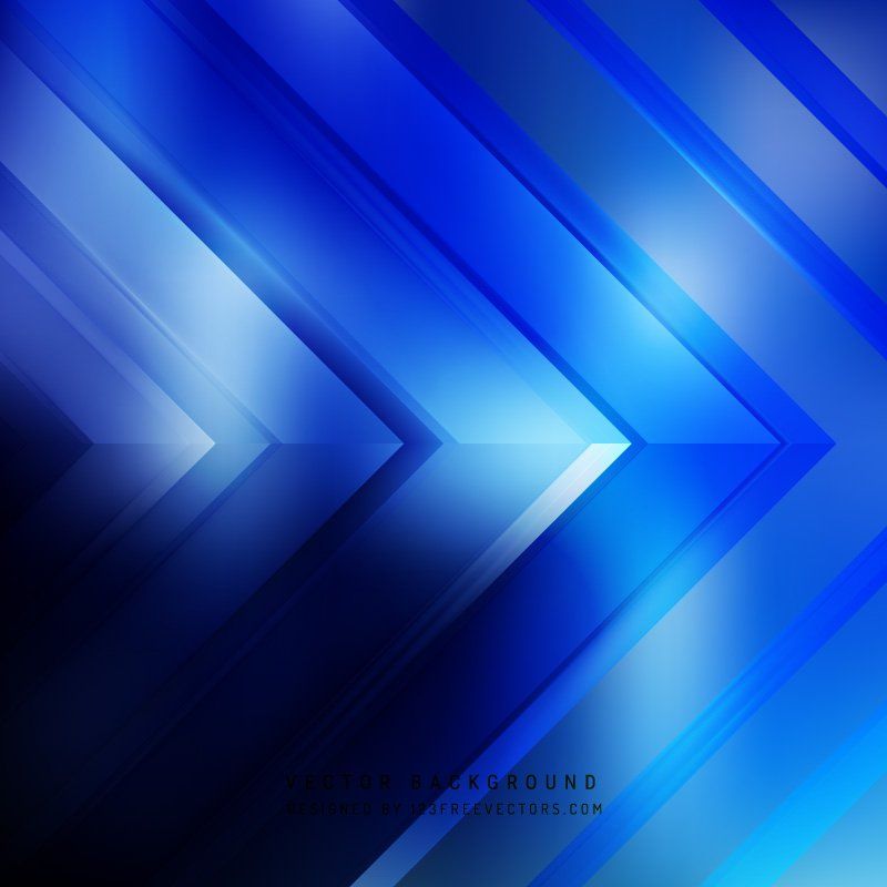 Blue Artistic Right Arrow Wallpapers