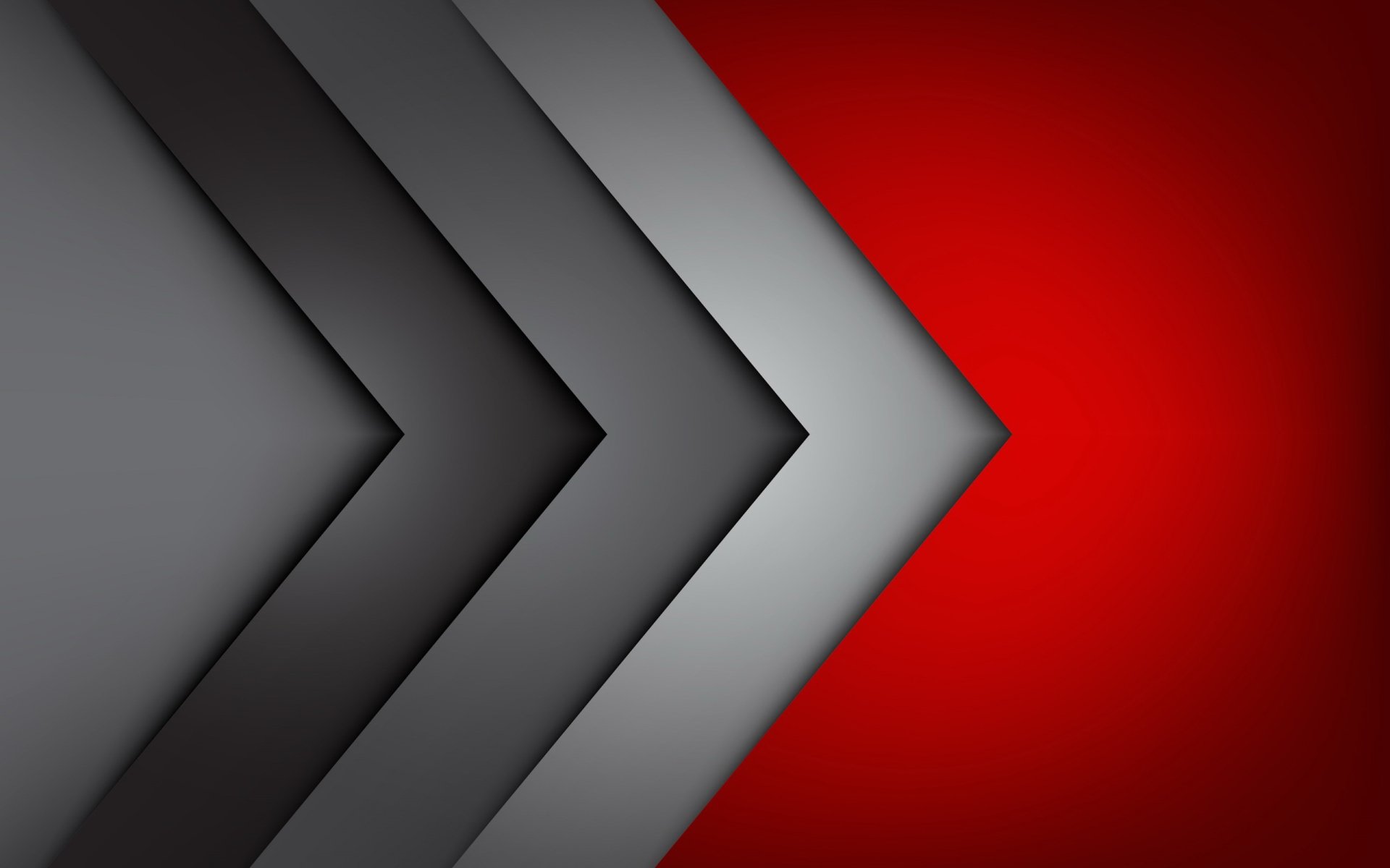 Red Artistic Left Arrow Wallpapers