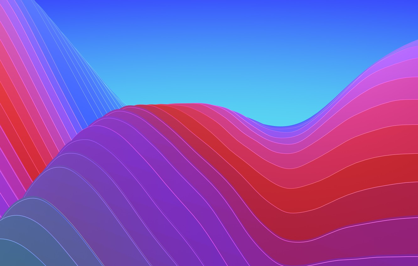 Abstract Illustration Waves Wallpapers