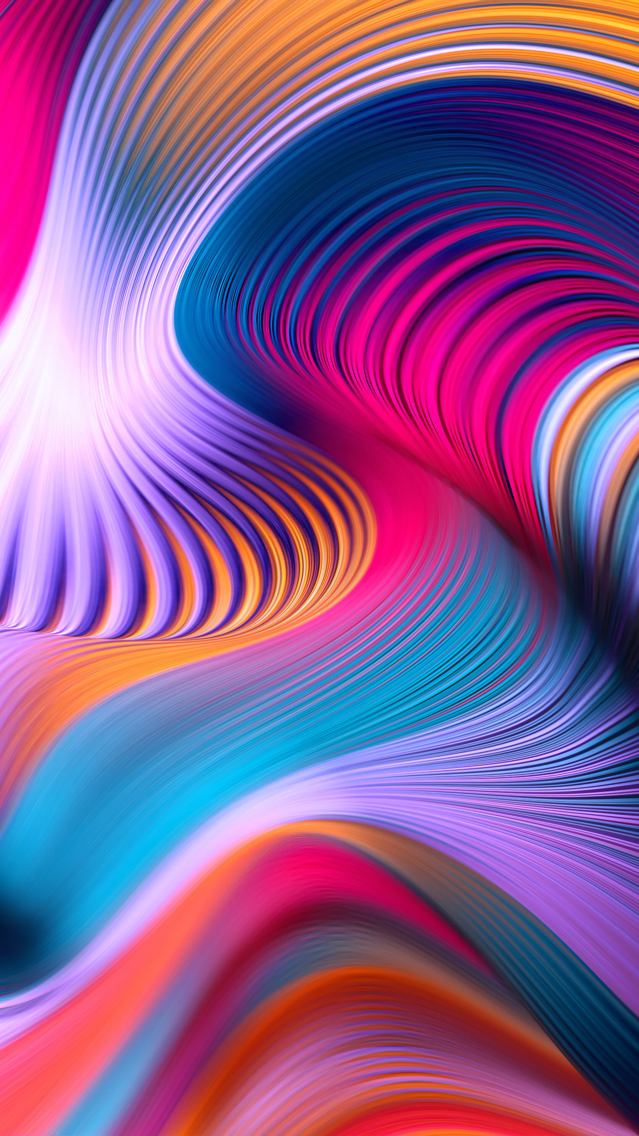 Abstract Illustration Waves Wallpapers