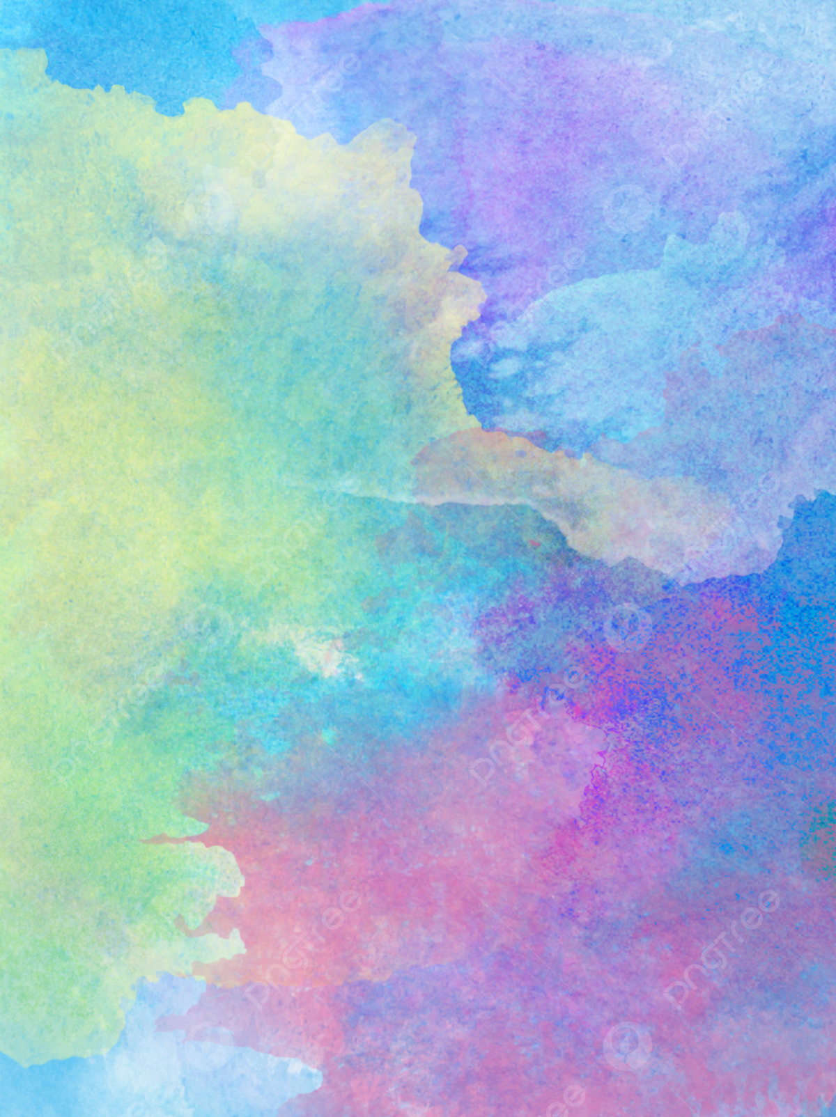 Colorful Texture Watercolor Wallpapers