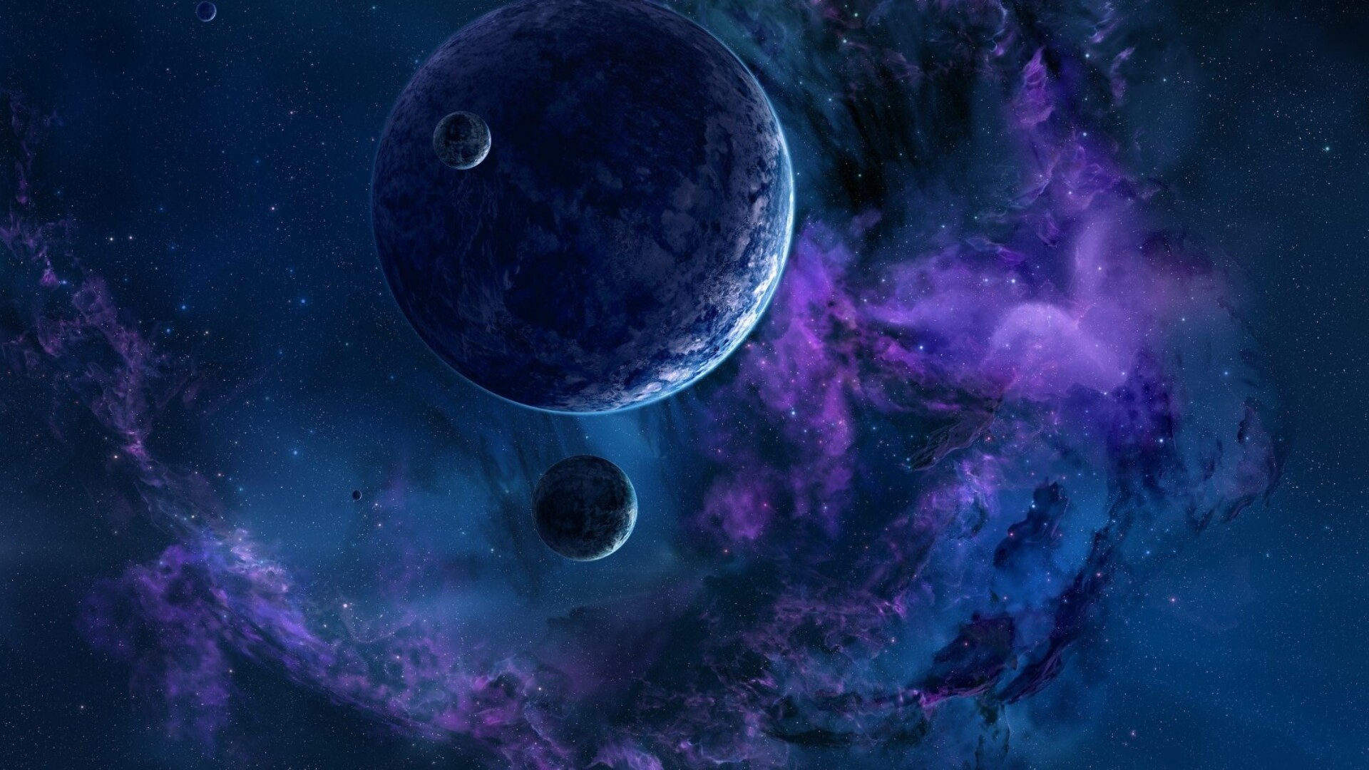 Abstract Space Stars Planet Wallpapers