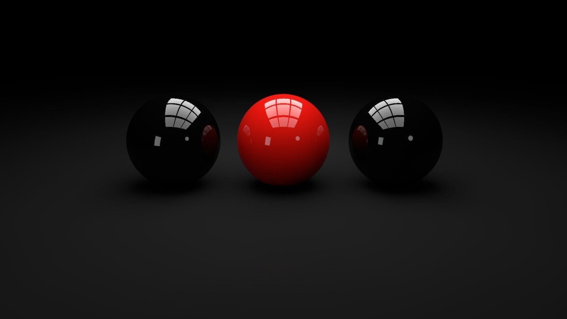 Abstract Dark Red Ball Wallpapers