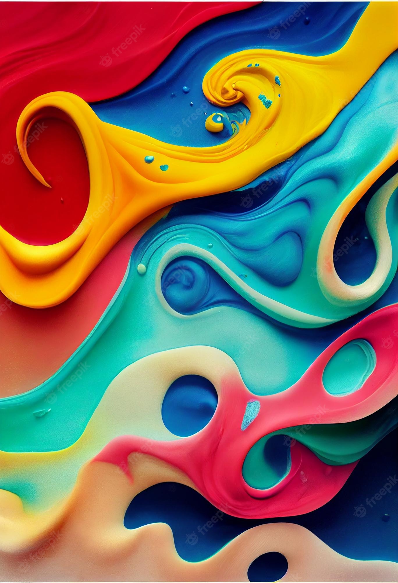 Colorful Textured Abstract Wallpapers