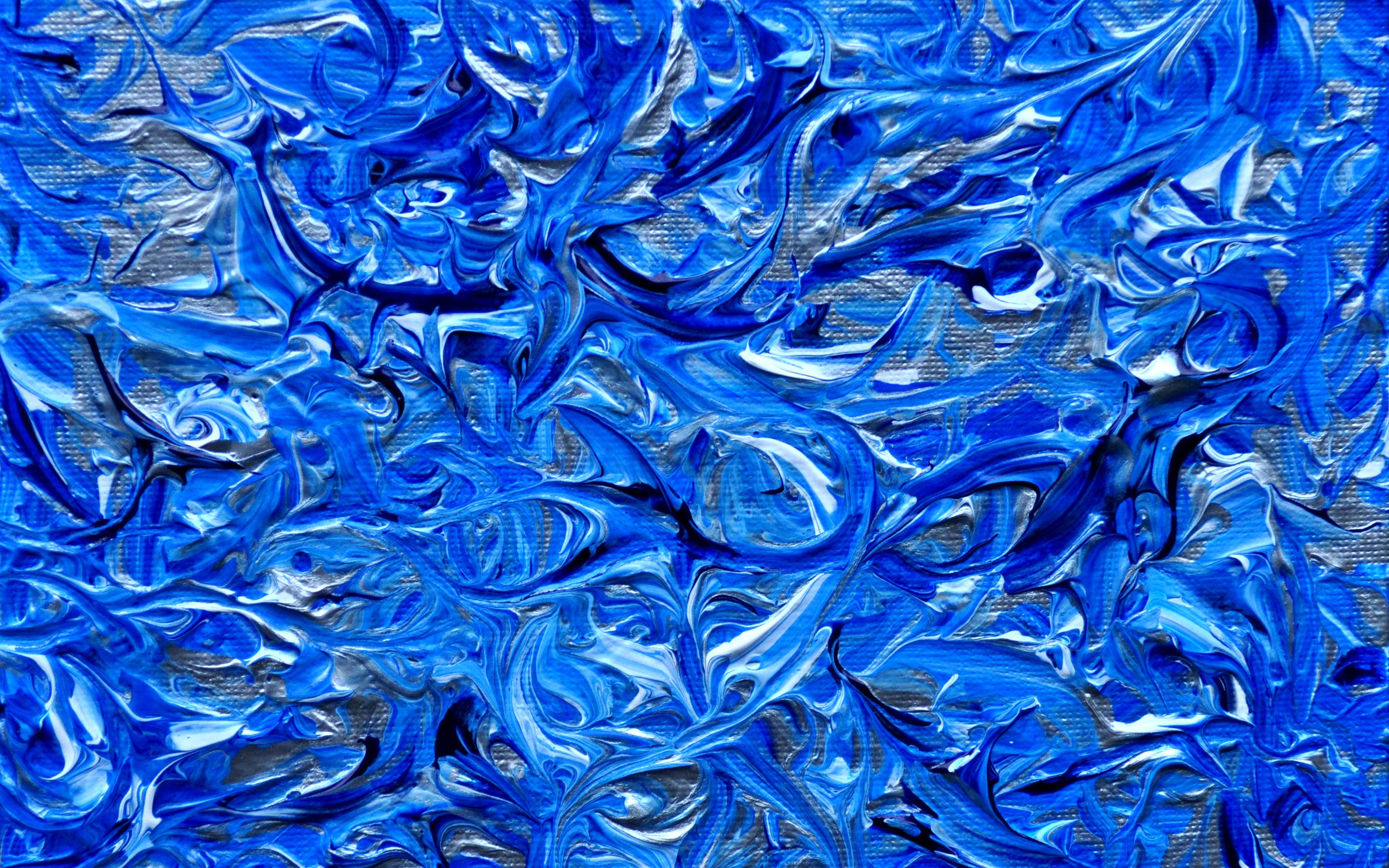 Blue Macro Artwork Wallpapers